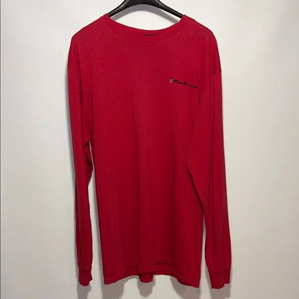 Red Long Sleeve Tee